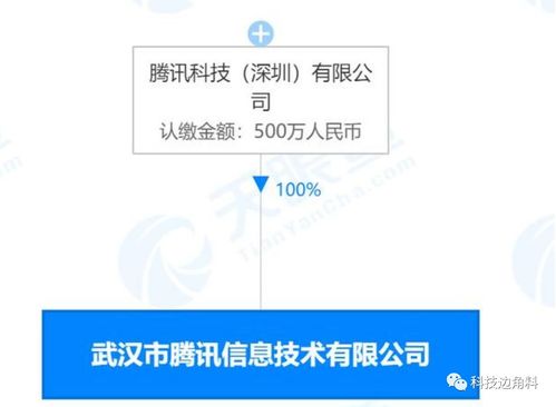騰訊在武漢成立全資子公司，注冊資本500萬專注于軟件開發(fā)